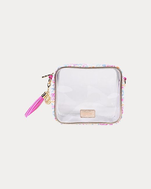 Lilly Pulitzer Multicolor Clear Game Day Bag