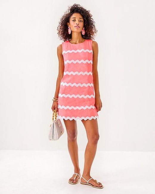 Lilly Pulitzer Red Kerra Shift Romper