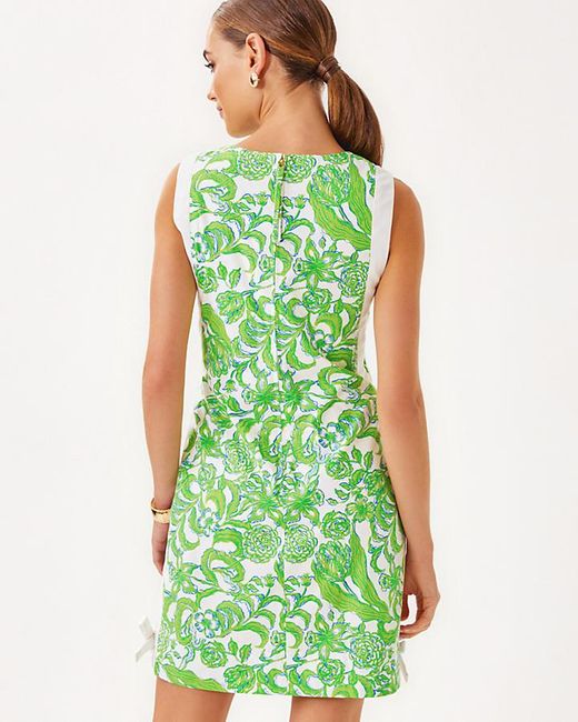 Lilly Pulitzer Green Beckler Shift Dress
