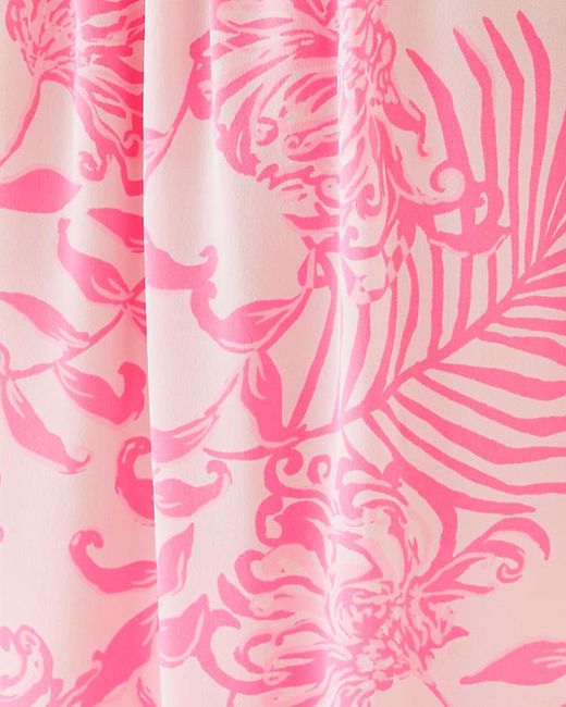 Lilly Pulitzer Pink Elsa Silk Top