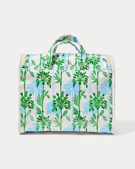 Lilly Pulitzer Green Hanging Toiletry Case