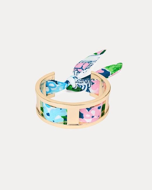 Lilly Pulitzer Blue Scarf Bracelet