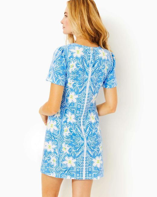 Lilly Pulitzer Blue Dixey Shift Dress