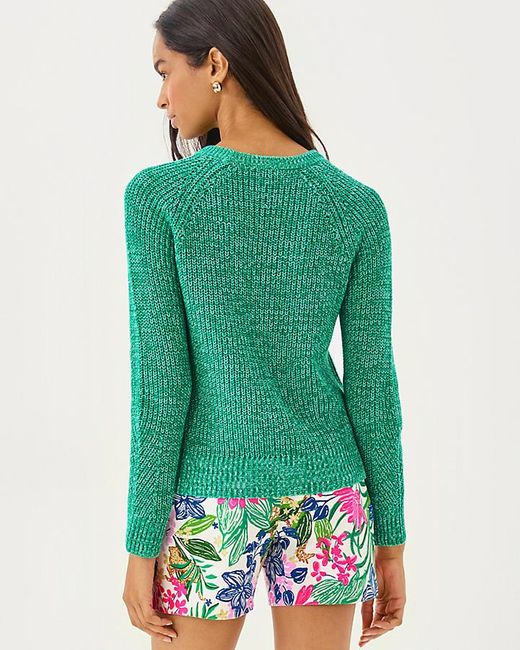 Lilly Pulitzer Green Belgrave Sweater