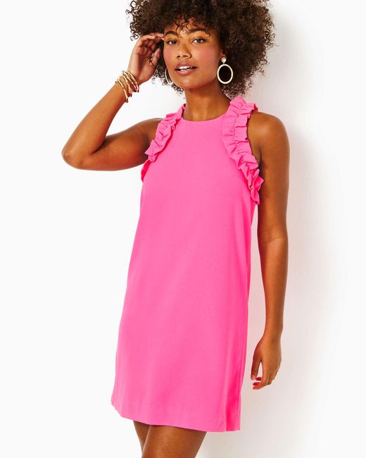 Lilly Pulitzer Pink Kailee Shift Dress