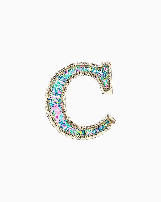 Lilly Pulitzer Blue Monogram Sticker