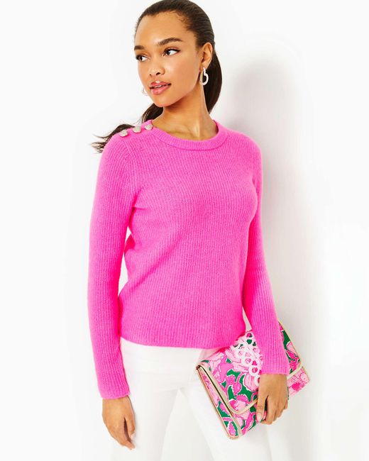 Lilly Pulitzer Pink Morgen Sweater