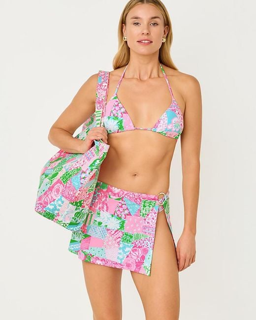 Lilly Pulitzer Green Pool Tote
