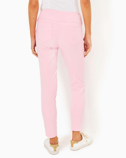 Lilly Pulitzer Pink Upf 50+ Luxletic 28" Corso Pant