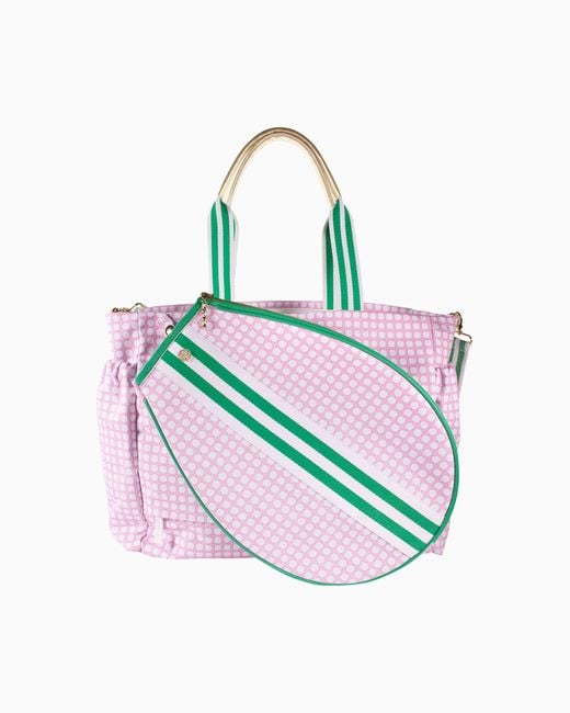 Lilly Pulitzer Pink Tennis Bag