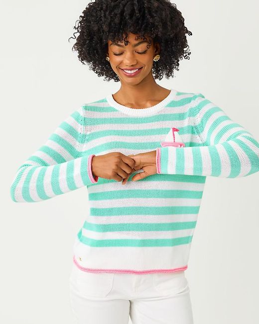Lilly Pulitzer Blue Kellyn Sweater