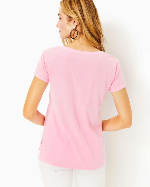 Lilly Pulitzer Pink Meredith Tee