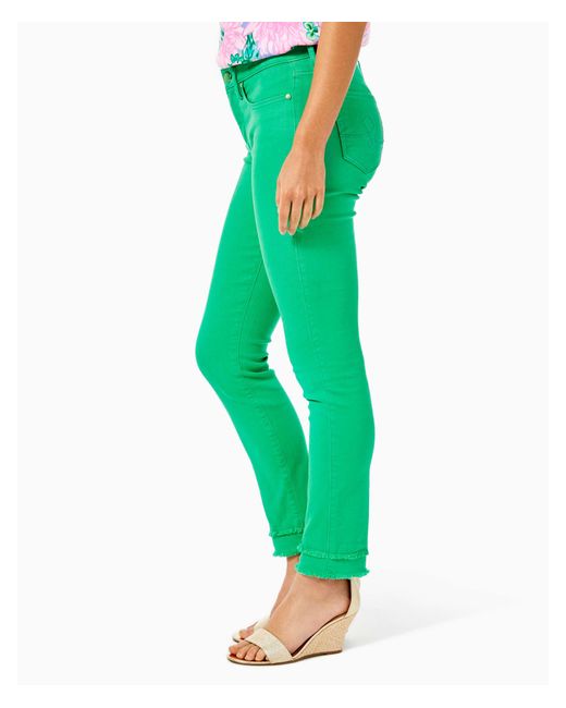 Lilly Pulitzer Weekender High-Rise Leggings (Agave Green) Women's