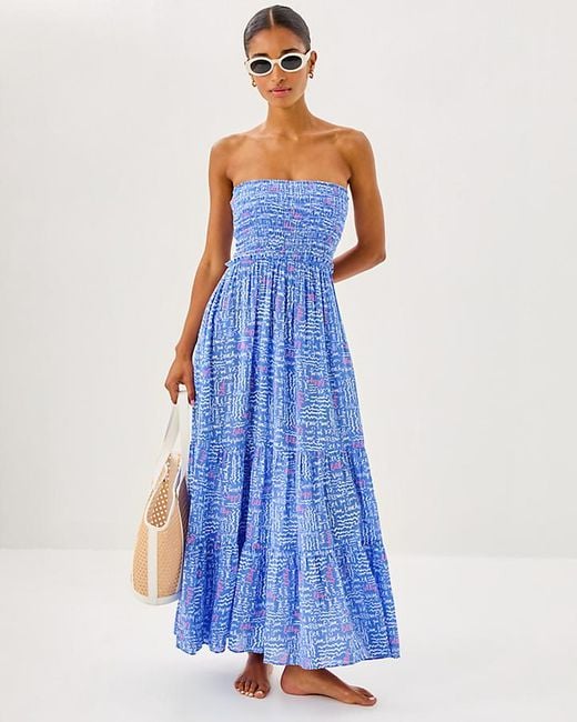 lilly pulitzer adriann maxi dress Lilly Pulitzer Adriann Flutter Sleeve Maxi
