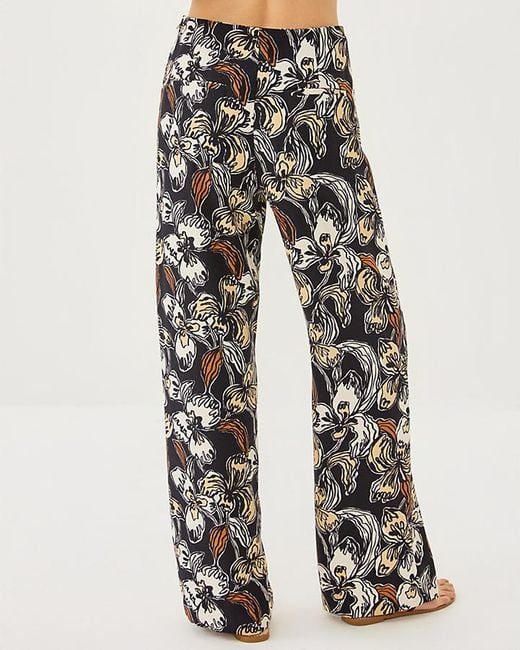 Lilly Pulitzer White 32" Rosamarie High Rise Pant