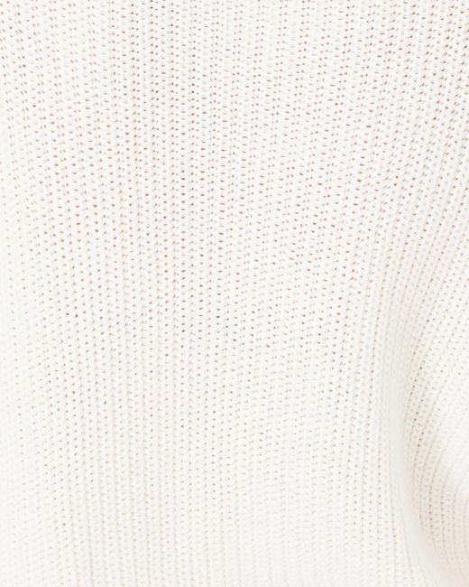 Lilly Pulitzer White Bristow Cotton Sweater