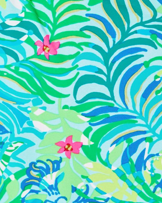 Lilly Pulitzer Blue Upf 50+ Luxletic Ace Active Dress