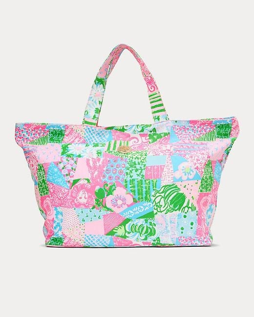 Lilly Pulitzer Green Pool Tote