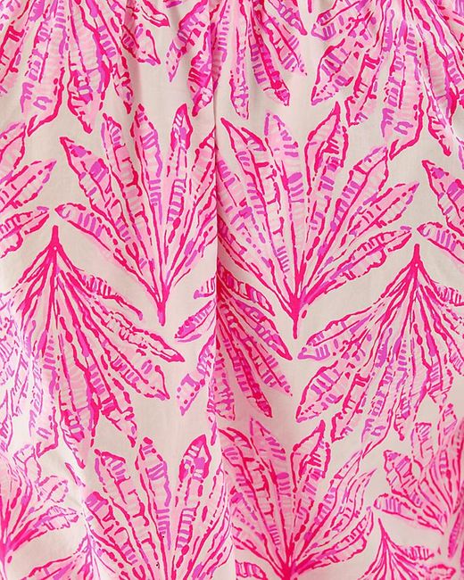 Lilly Pulitzer Pink Aldina Button Down Top