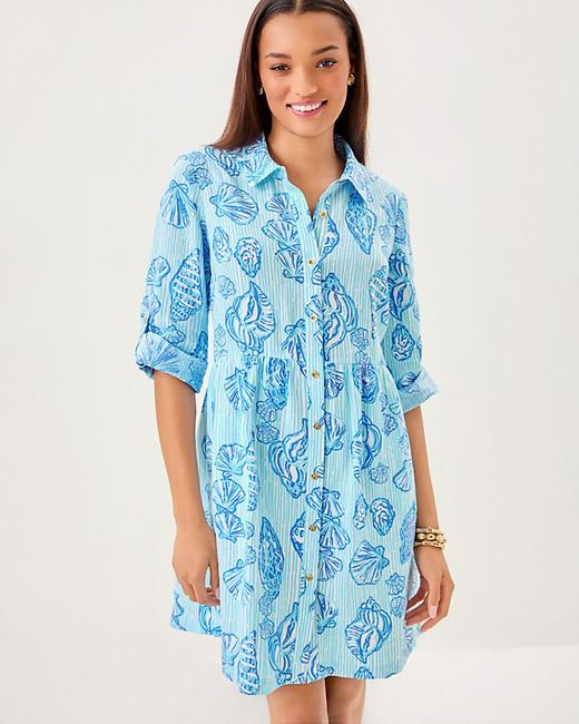 Lilly Pulitzer Blue Shaela Dress