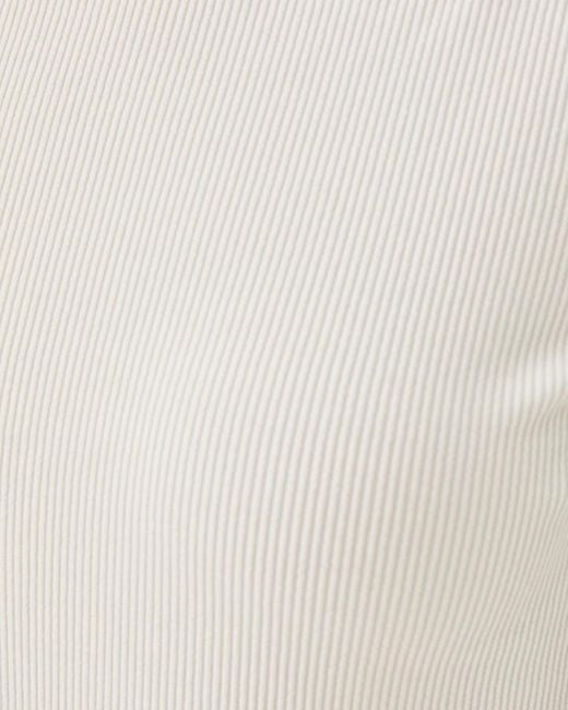 Lilly Pulitzer White Beaty Long Sleeve Square Neck Knit Top