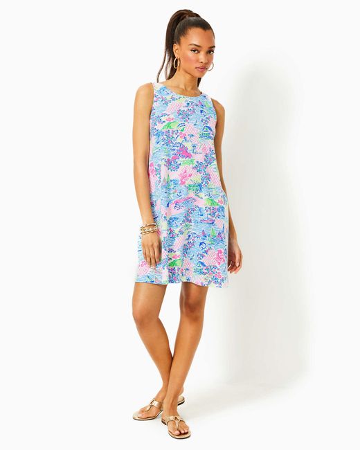 Lilly Pulitzer Blue Kristen Swing Dress