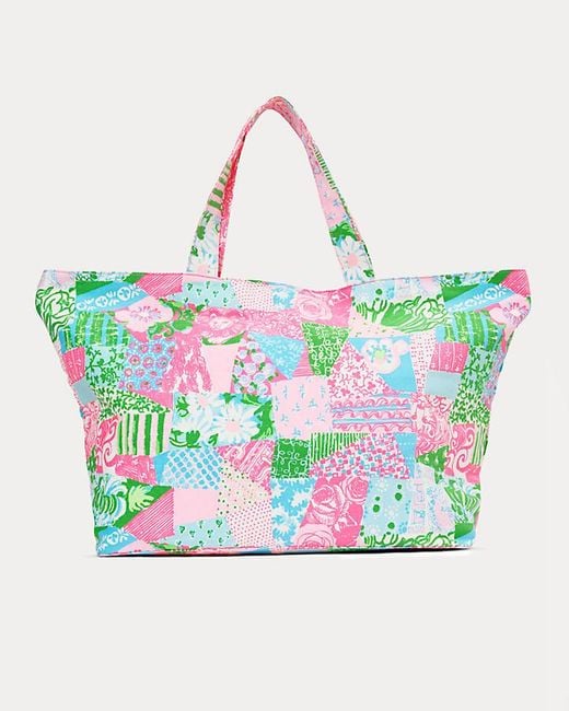 Lilly Pulitzer Green Pool Tote