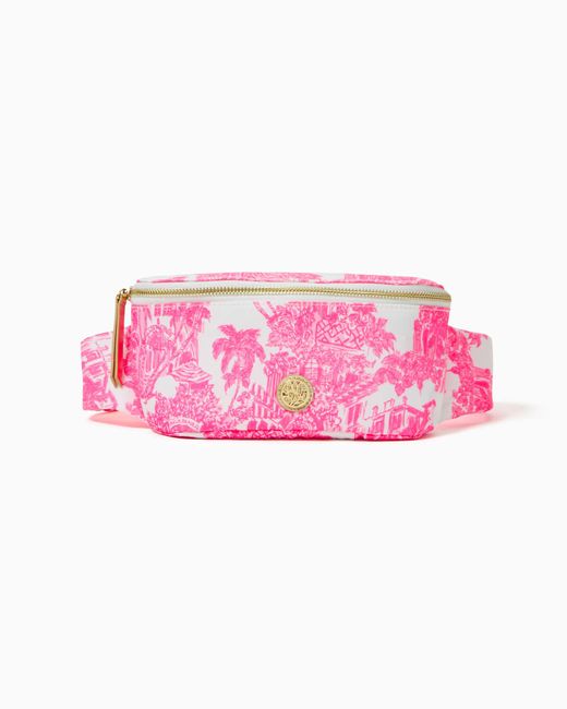 Lilly Pulitzer Pink Torrey Belt Bag