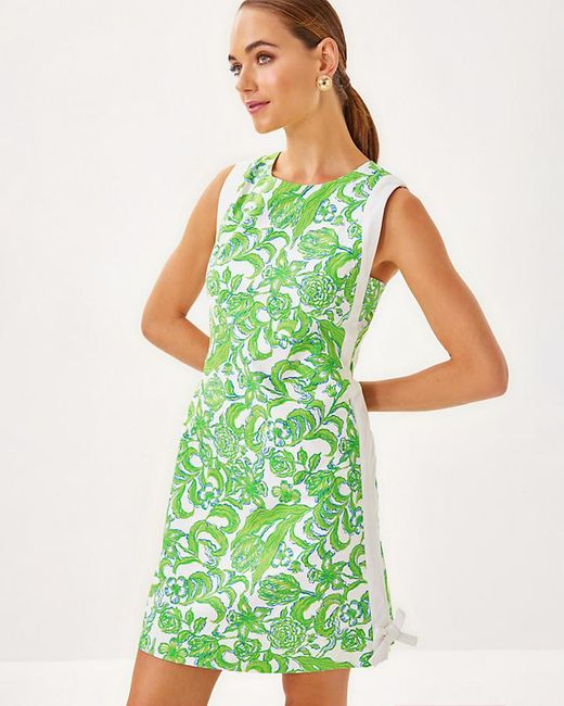 Lilly Pulitzer Green Beckler Shift Dress