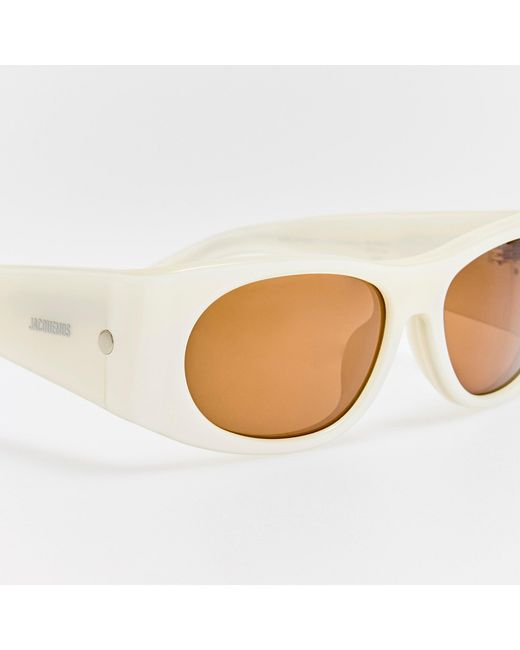 Jacquemus Brown Plage Sunglasses