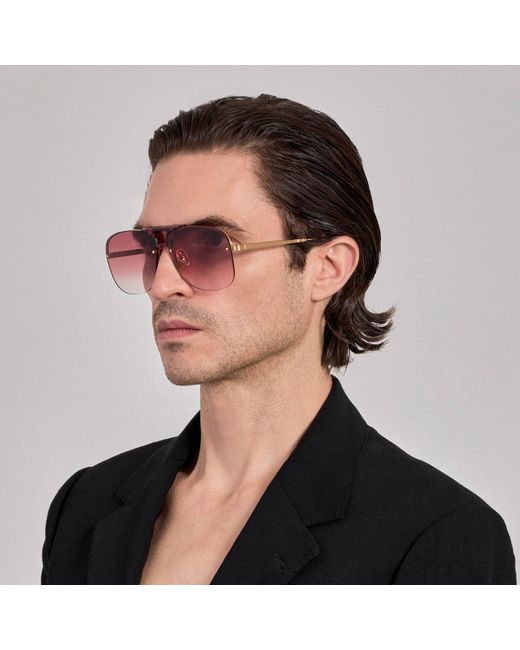 Linda Farrow Pink Skye Sunglasses