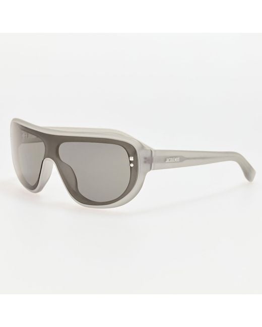 Jacquemus Gray Havana Sunglasses