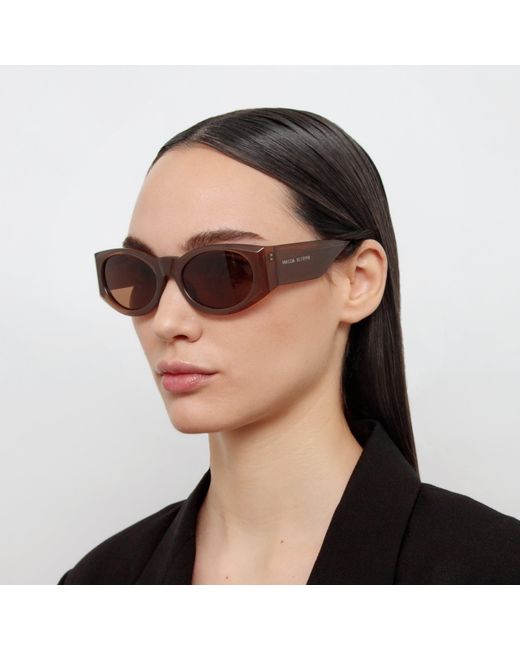 Magda Butrym Black Sunglasses