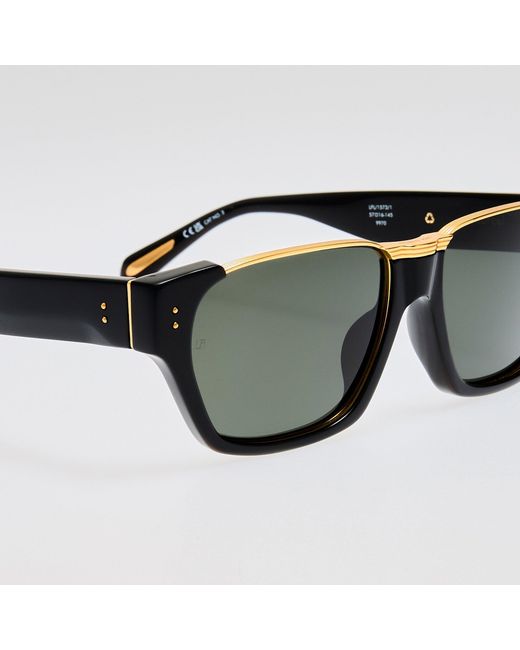 Linda Farrow Brown Marcel Sunglasses