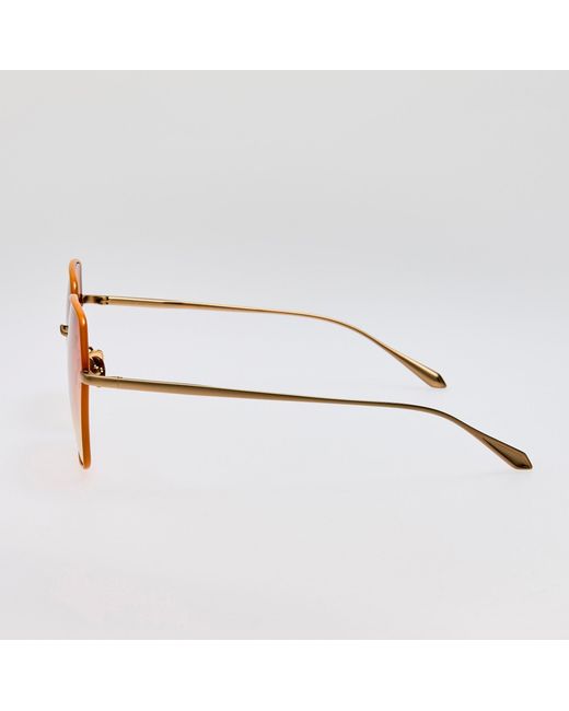 Linda Farrow Brown Darcie Sunglasses