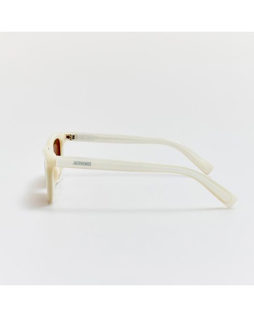 Jacquemus Brown Pilotis Sunglasses