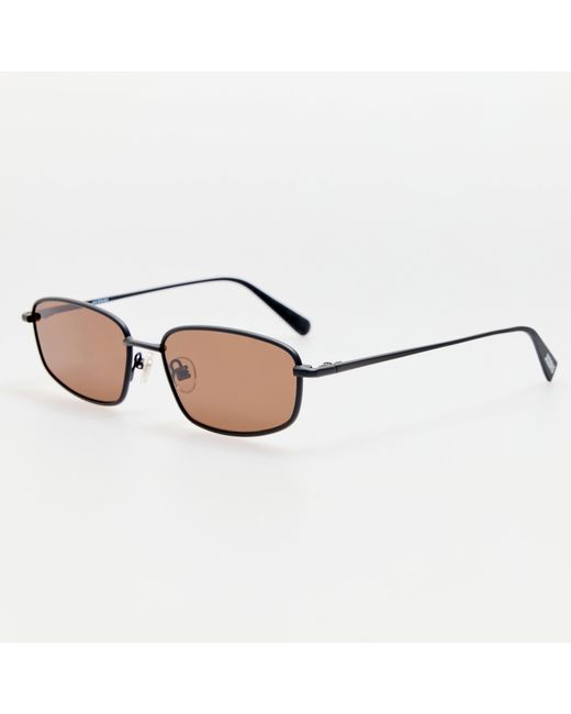 Jacquemus Brown Palma Sunglasses