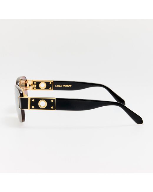 Linda Farrow Brown Jessica Sunglasses