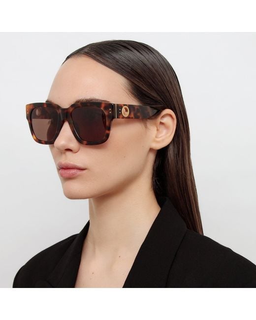 Linda Farrow Brown The Amber | Sunglasses