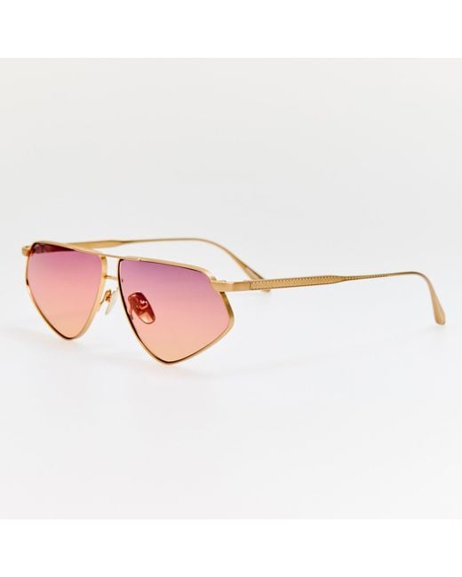 Linda Farrow Pink Tarian Sunglasses