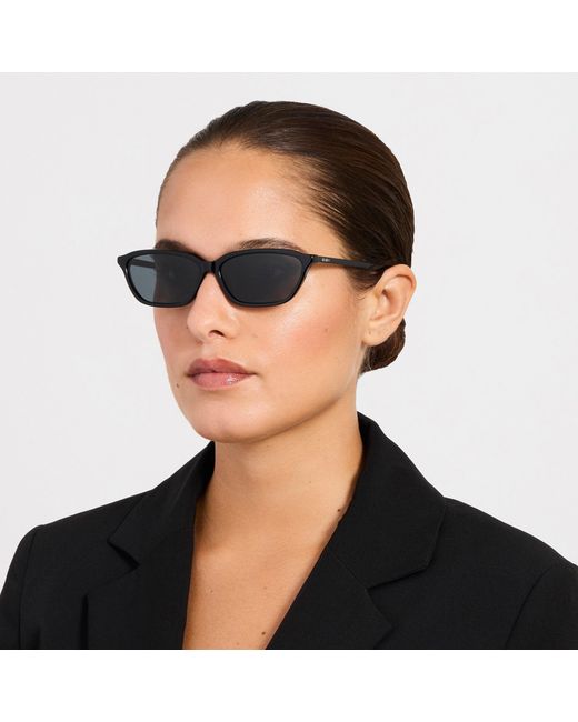 The Attico Brown Libby Sunglasses