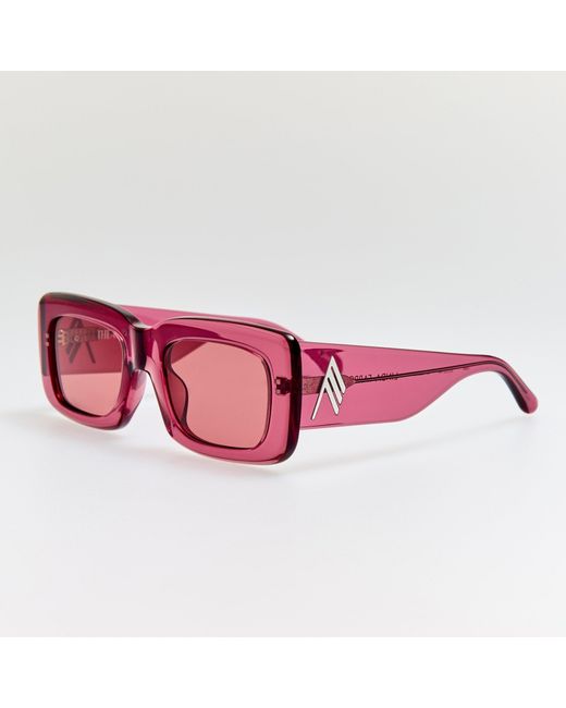 The Attico Pink Marfa Sunglasses