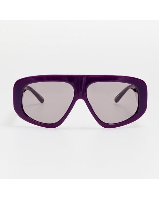 The Attico Purple Milano Sunglasses