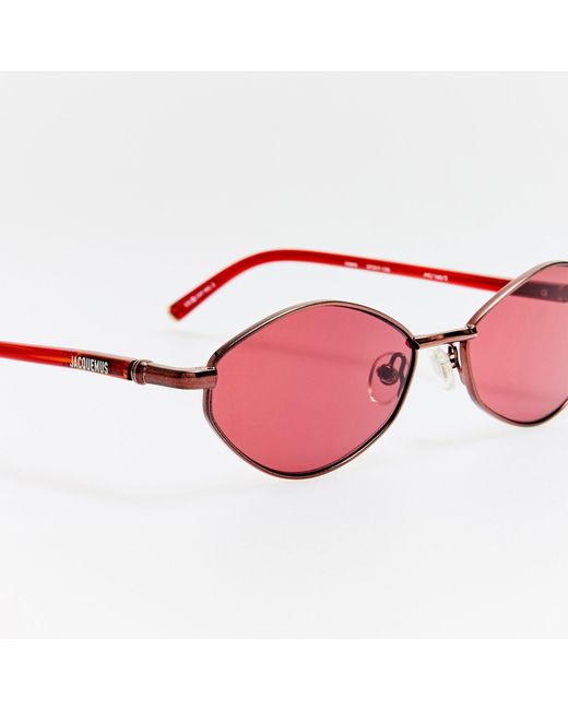 Jacquemus Pink Sirocco Sunglasses