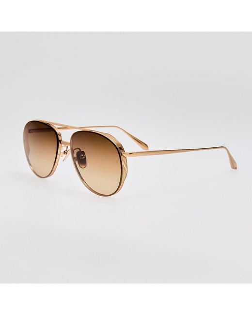 Linda Farrow Brown Meret Sunglasses