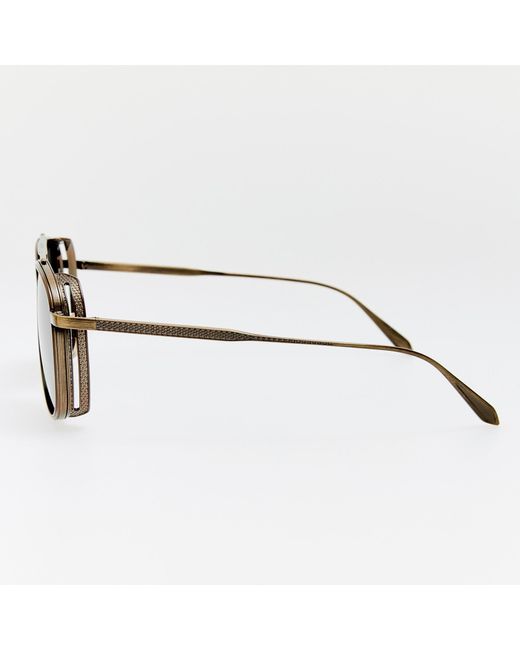 Linda Farrow Brown Cortes Explorer Sunglasses