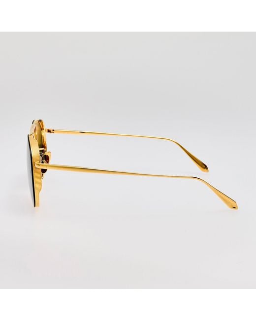 Linda Farrow Brown Meret Sunglasses