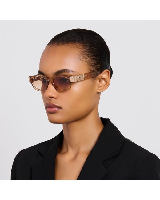 Linda Farrow Brown Clara Sunglasses