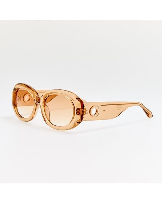 Linda Farrow Brown Lina Sunglasses