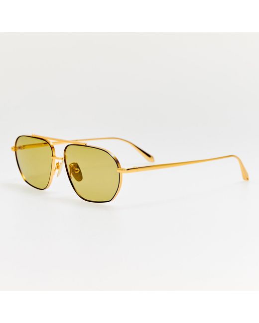Linda Farrow Brown Arden Sunglasses